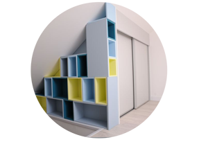 aménagement de rangement avec ACN Menuiserie aménagement de rangement avec ACN Menuiserie