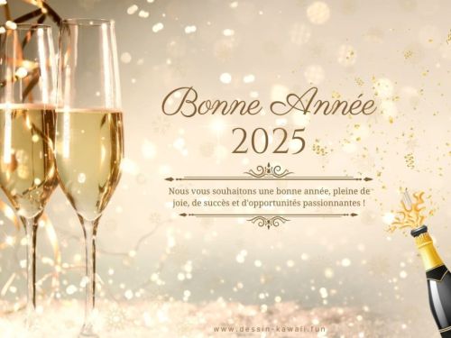 BELLE ET HEUREUSE ANNÉE 2025 🥳