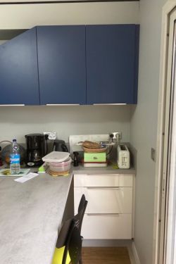 Création d'une magnifique cuisine très fonctionnelle 
#amenagementinterieur #rangement...